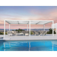 Aluminum Pergola Designed for Adjustable Shade, Louvered Roof, Integrated Drainage, 72 MPH Wind Rating — product view 106