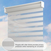Aluminum Pergola Designed for Adjustable Shade, Louvered Roof, Integrated Drainage, 72 MPH Wind Rating — product view 18