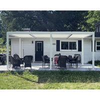 Aluminum Pergola Designed for Adjustable Shade, Louvered Roof, Integrated Drainage, 72 MPH Wind Rating — product view 32