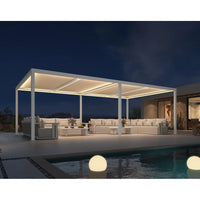Aluminum Pergola Designed for Adjustable Shade, Louvered Roof, Integrated Drainage, 72 MPH Wind Rating — product view 99